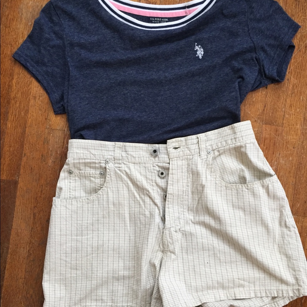Vintage old navy high waisted shorts!!